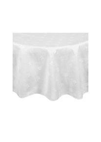 Mitre Luxury Luxor Runde Tischdecke Weiß 173Cm