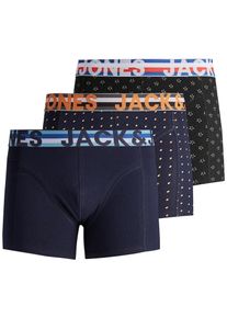 Jack & Jones JACK & JONES Boxeri 'Henrik' Bărbaţi albastru, negru, Mărimea S