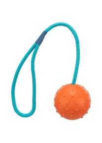 3 balles Trixie en caoutchouc avec corde - Jouet pour chien