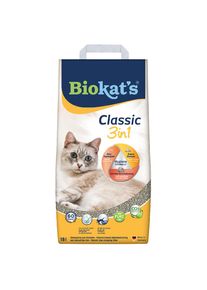 18L Litière Classic 3in1, sans parfum Biokat's - Litières pour Chat