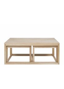 Hellin - Table basse en chêne - corner - bois clair