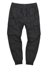Nadměrná velikost: JP1880, Chino kalhoty s cargo kapsami, streč Antracit