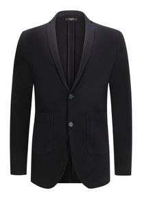 Jack & Jones Plus size : Jack & Jones, Blazer in jersey fabric, unlined in a Navy Blue