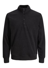 Jack & Jones Nadměrná velikost: Jack & Jones, Mikina z flísového materiálu Černá