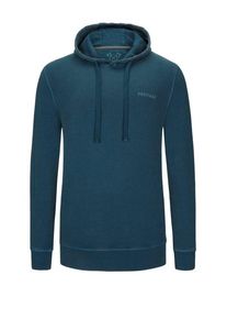 Nadměrn&aacute; velikost: JP1880, Mikina s kapuc&iacute; v sepran&eacute;m vzhledu Petrol