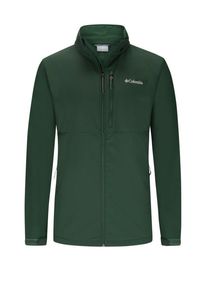 Plus size : Columbia, Softshell jacket with fleece lining, Ascender in a Green
