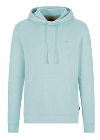 Nadměrn&aacute; velikost: BOSS Orange, Mikina z lehk&eacute; bavlny Světle Modr&aacute;