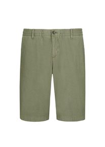 Marc O'Polo Plus size : Marc O'Polo, Shorts in a cotton and linen blend in a Olive