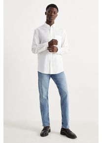 C&Amp;A Straight jeans-LYCRA®, Blauw, Maat: W32 L32