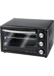 Horno de sobremesa Jata HN916 con 2 funciones: horno y grill. 16 litros. Bandeja y parrilla. Fácil limpieza. Medidas externas: 39 x 29 x 25 cm