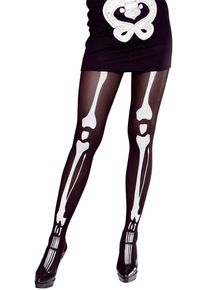 Widmann Skeleton Print Tights