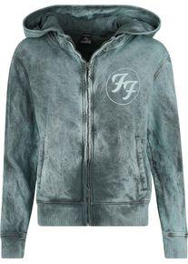 Foo Fighters Logo Space Blue Girl-Kapuzenjacke grün