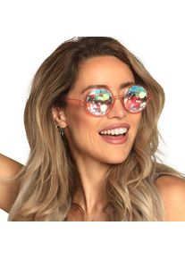 Boland Funky kaleidoscope party glasses