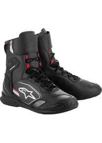 Alpinestars Superfaster, krótkie buty , kolor: Czarny/Szary/Jasnoczerwony , rozmiar: 9.5 US