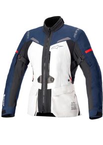 Alpinestars Stella ST-7 2L, textieljas Gore-Tex dames , kleur: Lichtgrijs/Donkerblauw/Zwart , maat: XL