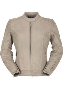 Furygan Debbie, leren jack dames , kleur: beige , maat: XL