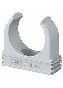 Universal Obo Quick-Klemmschelle lgr 2955 M16 lichtgrau, per Stück (VPE 100 St.)
