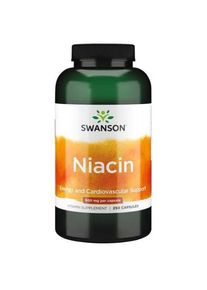 Swanson Health Products Swanson, Niacin, 500mg, 250 Kapseln (130,77 EUR pro kg)