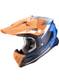Scorpion VX-22 Air Mips Beta, motocross helmet , color: Matt Blue/Orange/Black , size: L