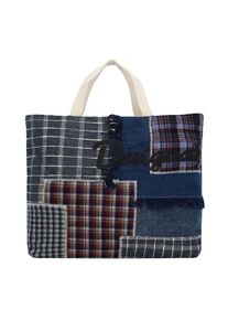 Desigual Shopper 'Romantic' Donna - blu denim / rosso scuro / nero / offwhite