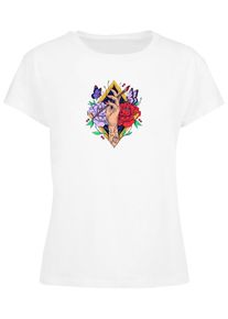 Merchcode T-shirt Femme blanc taille 4XL