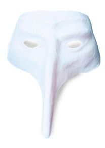 Widmann Masque de bec Biancolo à peindre en blanc