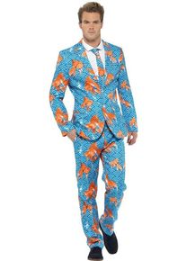 Smiffys Mister Goldie Fisherman party suit