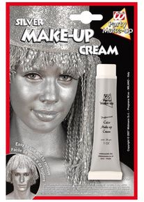 Widmann Crème de maquillage argentée pour le corps et le visage