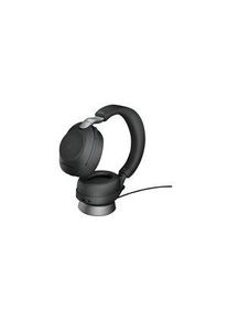Jabra Hodesett, Evolve 2-85, Stereo, Ligger rundt øret, 20kHz, Bluetooth / Stereokontaktplugg 3.5 mm, Svart - 28599-989-989
