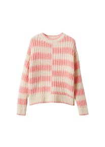 Mango Sweter dla kobiet beżowy / jasnoróżowy Rozmiar L
