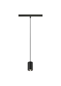 SLV 48V TRACK NUMINOS XS DALI, Pendelleuchte, schwarz / chrom, 8.7W, 720lm, 3000K, CRI90, 55° (1006785)