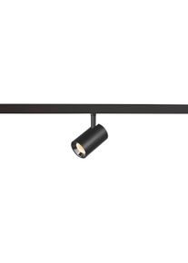 SLV 48V TRACK NUMINOS XS DALI, Spot, schwarz / chrom, 8.7W, 700lm, 3000K, CRI90, 40° (1006674)