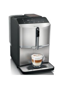 Siemens TF303E07 Kaffeevollautomat 1300 W, automatisches Reinigungssystem, Inox silver metallic