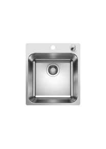 Blanco Supra 400-IF/A R12 Einbauspüle mit Ablauffernbedienung, Edelstahl Bürstfinish (526353)