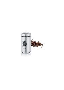 Severin KM 3879 Kaffee-/Gewürzmühle, 150W, 50g, Edelstahl gebürstet/schwarz