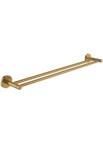 Grohe Essentials Doppel-Badetuchhalter, cool sunrise gebürstet (40802GN1)