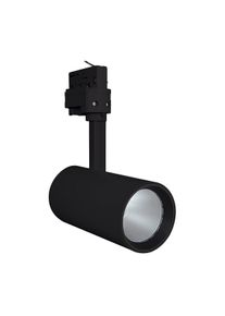 LEDVANCE Stromschienen-Strahler TRACK SP D75 25 W 4000 K 90RA NFL BK, 1900lm, schwarz (4058075113589)