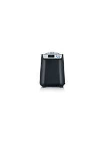 Severin EZ 7407 Kompakt Eismaschine & Joghurtbereiter, 135W, 1,2l, digitaler Timer, schwarz matt