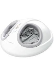 Medisana FM 888 Fußmassagegerät, 2 Stufen, Rotlicht-/Wärmefunktion, Kompression, bis Größe 46, weiß