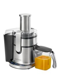 ProfiCook PC-AE 1156 Automatik-Entsafter, 800W, 5 Stufen, 1,8 L, Zentrifuge, Touch-Bedienfeld, inox (501156)