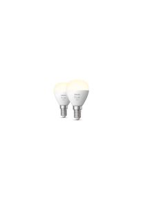 PHILIPS Hue White Luster Smarte Lampe, E14, 5,7W, 470lm, 2700K (929002440604)