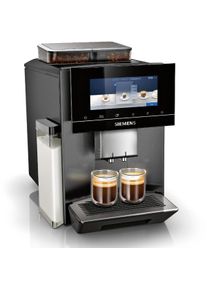 Siemens TQ907D03 EQ900 Kaffeevollautomat, 1500W, baristaMode, superSilent, dualBean, Edelstahl
