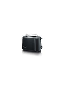 Severin AT 2287 Automatik-Toaster, 700W, Röstzeitelektronik, Krümelschublade, schwarz