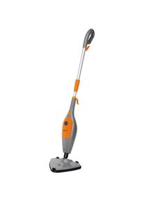 Clatronic DR 3539 Dampfmop, 1500 W, 300 ml, anthrazit-orange (263621)