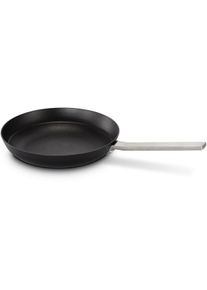 Siemens HZ9FE280 Eisenpfanne, 28 cm, geeignet für alle Elektrokochfelder, einschließlich Induktion, schwarz
