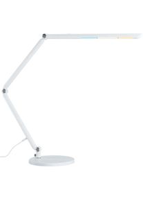 Paulmann Licht Paulmann LED Schreibtischleuchte 3-Step-Dim FlexBar White Switch 700lm 9,5W, weiß (78911)