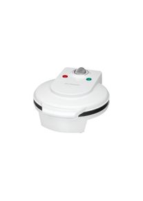 Bomann WA 5018 CB Waffelautomat, 1200 W, isoliert, Backampel, weiß