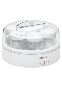 Clatronic JM 3344 Joghurt-Maker, 7 Portionsgläser, weiß (251119)
