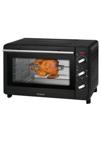 Bomann MBG 6023 CB Multi- Mini Backofen, 1500 W, 30L, 6 Stufen, Umluft, schwarz (660231)