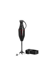 Unold Elektro Unold 90129 ESGE-Zauberstab M 100 Design Schwarz Stabmixer, 120W, 2 Leistungsstufen, Aufsteckzentrierung, schwarz